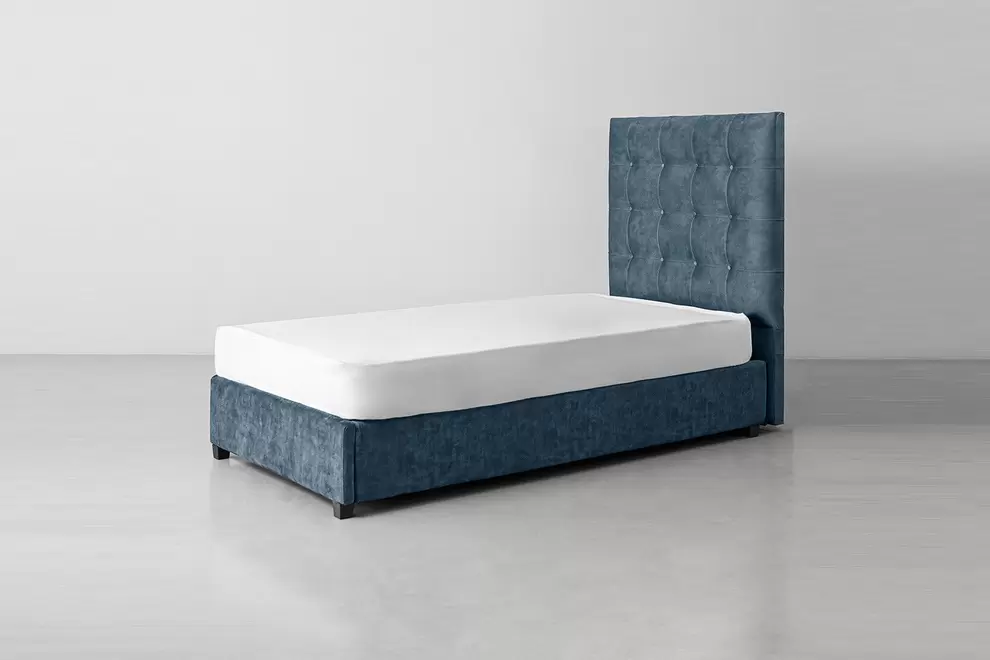 Ariella Kylan Bed - Single - Aged Teal
