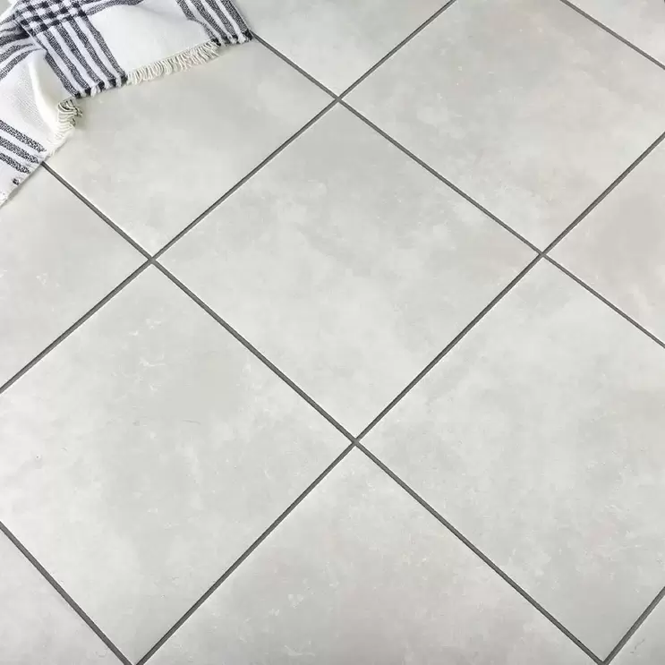Kyra Grey Matt Ceramic Floor Tile - 350 x 350mm