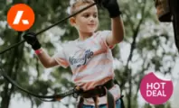 An Adventure for 2 at Any of Monkey Moves Obstacle Course Locations