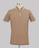 Kurt Geiger Beige Jacquard Reg Fit Golfer