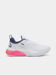 Puma Womens Cell Thrill White/Blue Crystal Running Shoes