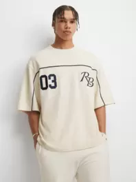 Men's White Relaxed T-Shirt