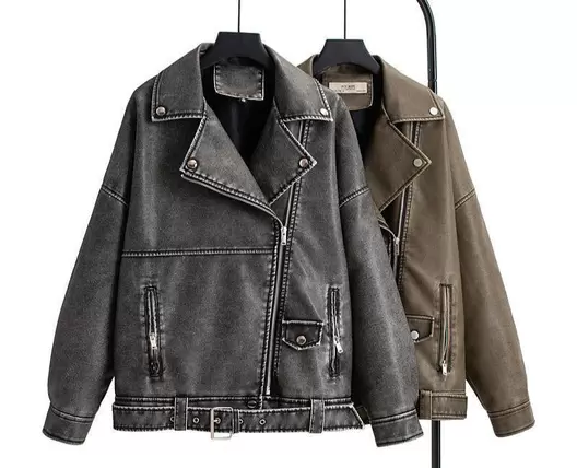 City Slicker Pu Leather Jacket Black