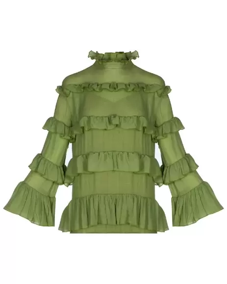 Bohemia Mini Dress Pistachio