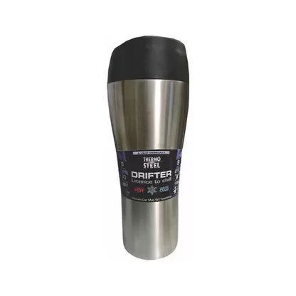 Thermosteel Drifter Vacuum Car Mug 400ml - Silver