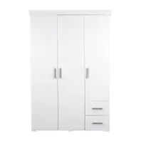 Duke Wardrobe – 3Doors with 2 Drawers