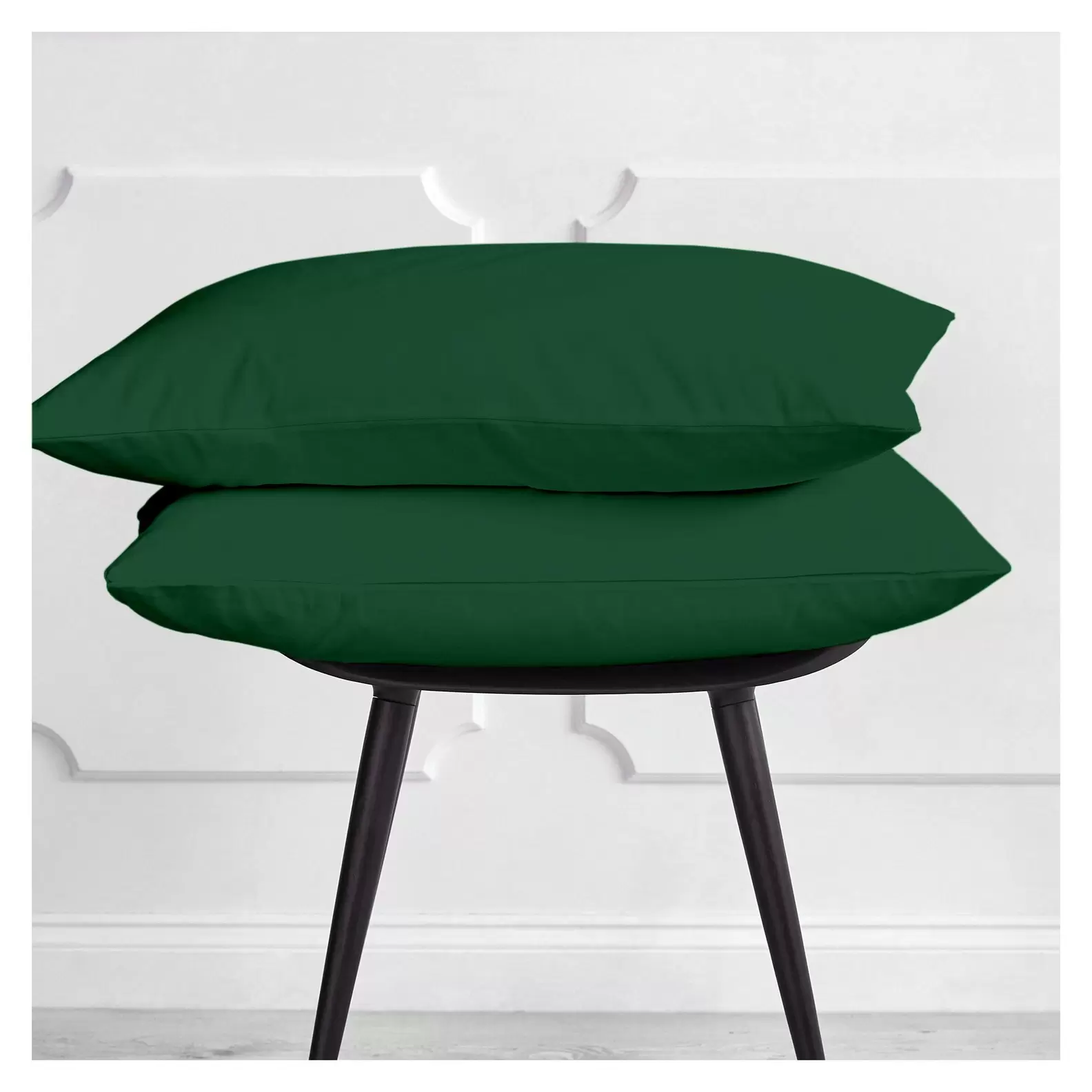 300TC Emerald Blocked Pillowcase Set