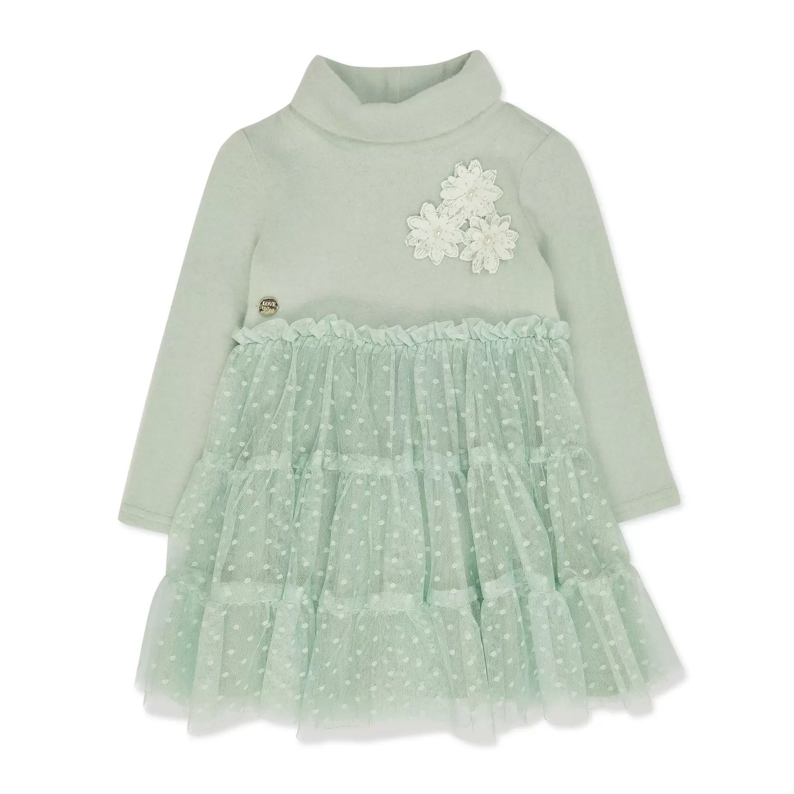 Baby Girls Sage Green Dress