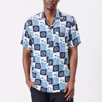 Aloe Cocktail Ss Woven Shirt