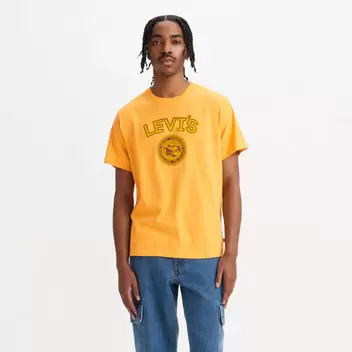 Levi's® Men's Relaxed Fit Short-Sleeve Graphic T-Shirt - Orange