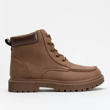 Apron Lace Up Boot