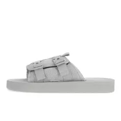 Jonathan D Buckle Sandals Mens Wolf Light Grey