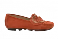 Carvela 5 Step Suede Premium Fringe Moccasin