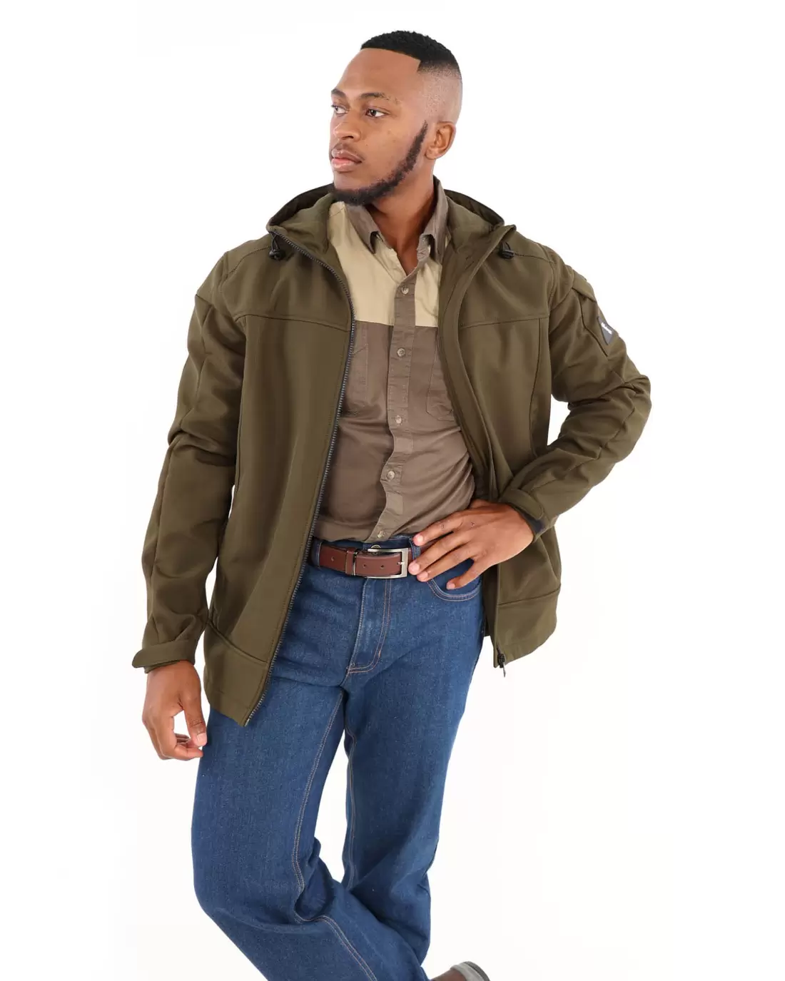 Zip Through Hooded Jacket