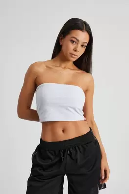 Crop Jersey Tube Top