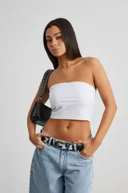 Crop Jersey Tube Top