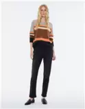 ANDAM MULTICOLOUR STRIPED JERSEY