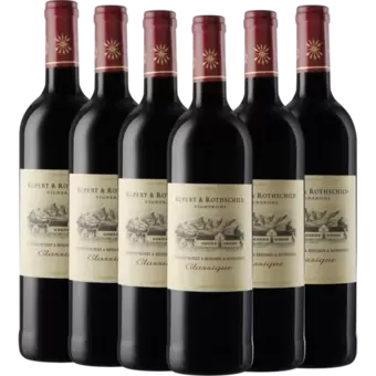 Rupert & Rothschild Classique Red Wine Bottles 6 x 750ml