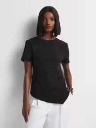 Styled Hanky Hem T-Shirt