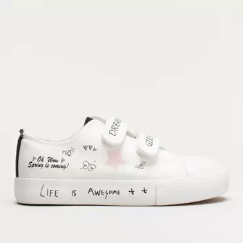 Script Double Velcro