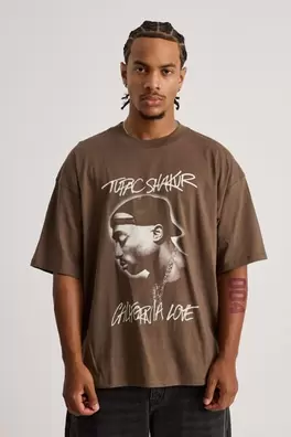 Box Fit Music Merch T Shirt