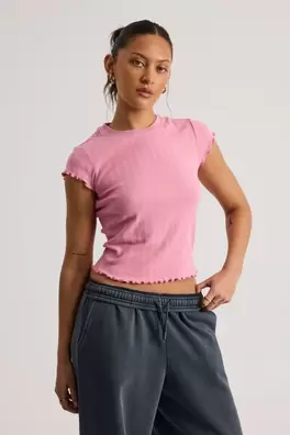 Riley Pointelle Top