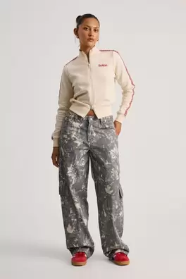 Mid Rise Cargo Jean