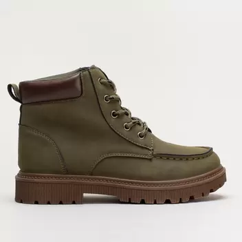 Apron Lace Up Boot