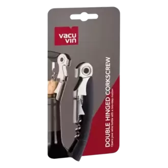 Vacu Vin Double-Hinged Corkscrew