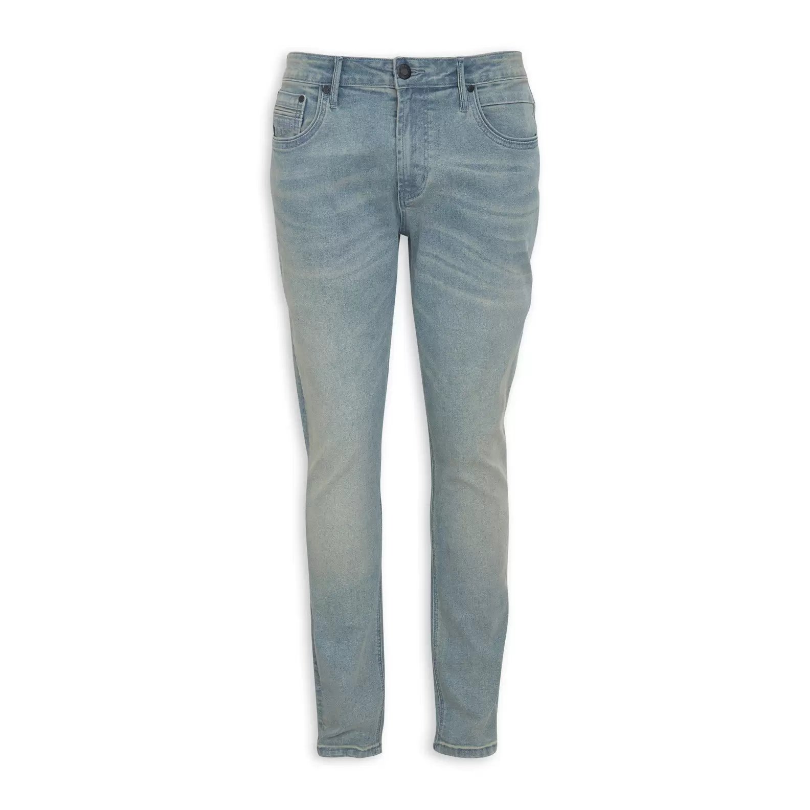 Light Tint Indigo Slim Leg Jeans