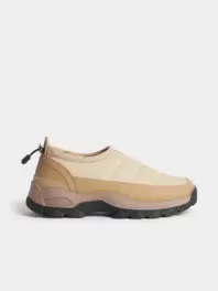 The FIX Men's Natural Chunky Slip In Sneaker