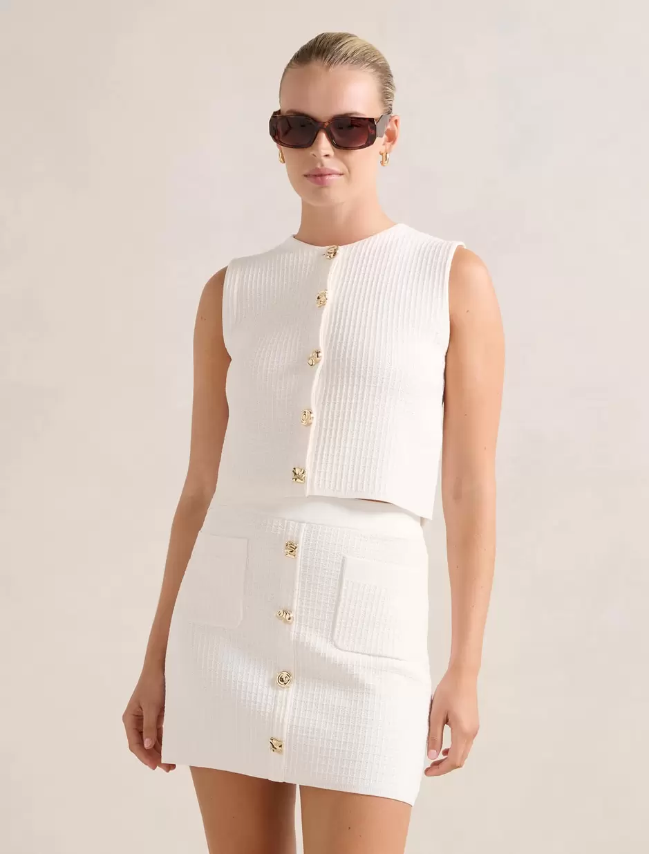 Elyse Textured Knit Tank Top