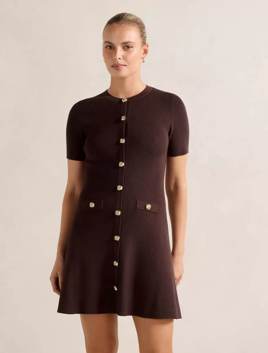 Mallory Knitted Mini Dress
