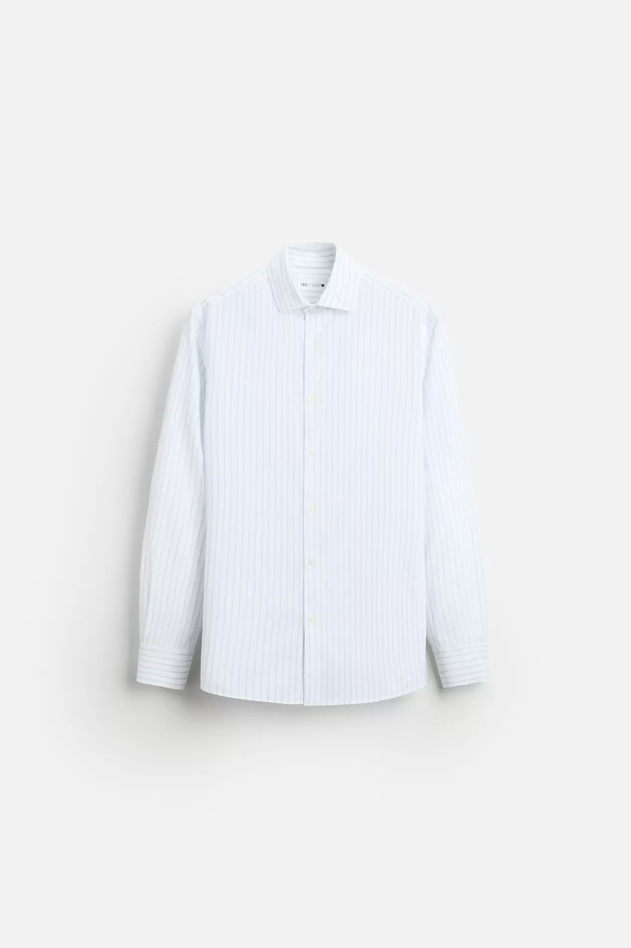STRIPED TWILL SHIRT