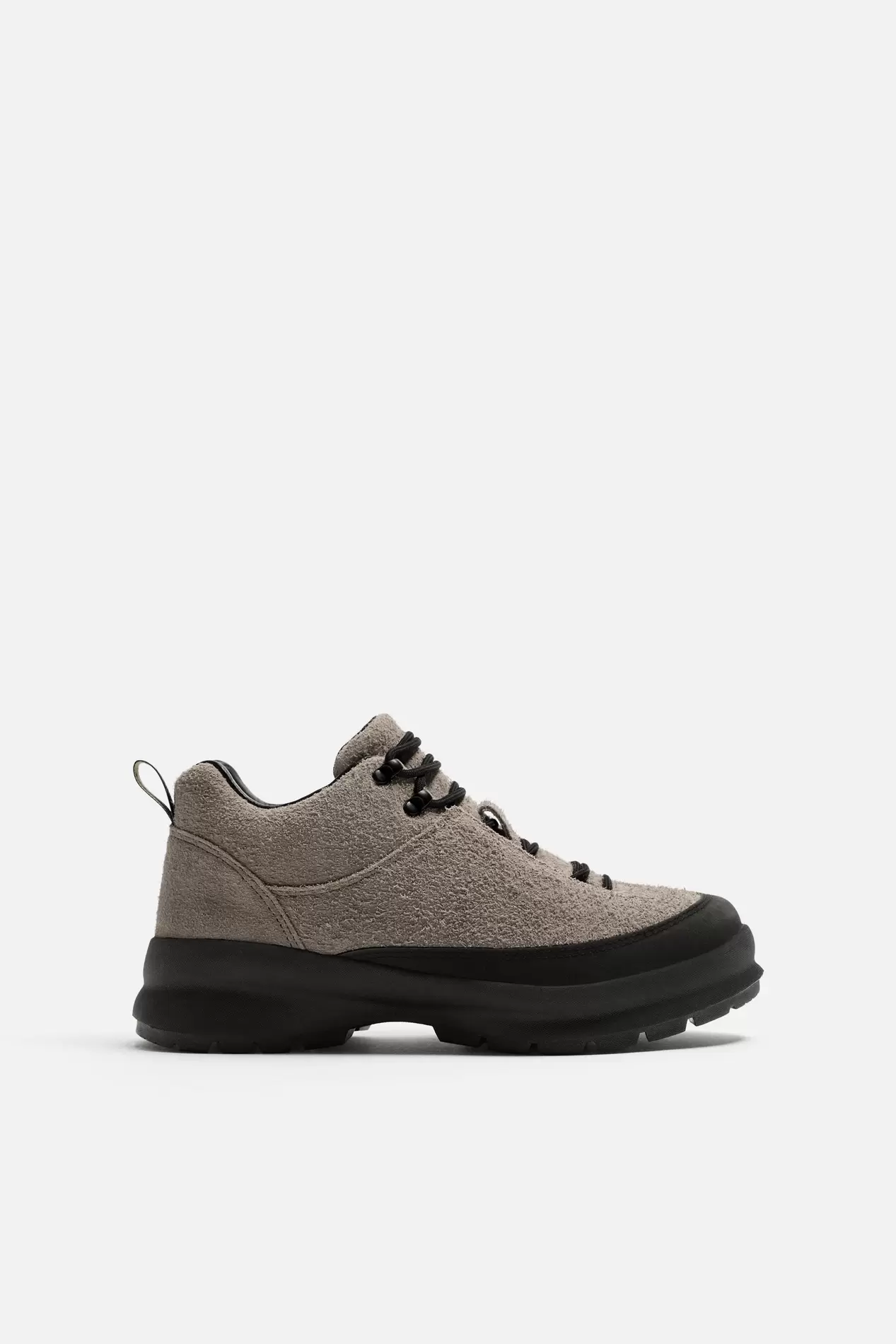 LEATHER HIGH-TOP TRAINERS