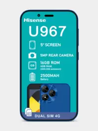 U967 Dual Sim - MTN (Network Locked)