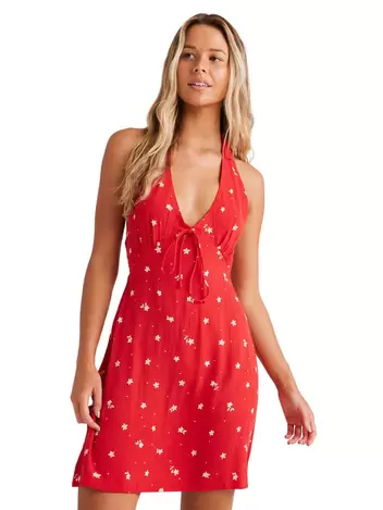 Billabong Ladies Darlin Halter Dress