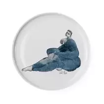 LOW BOWL 32cmindigo girl