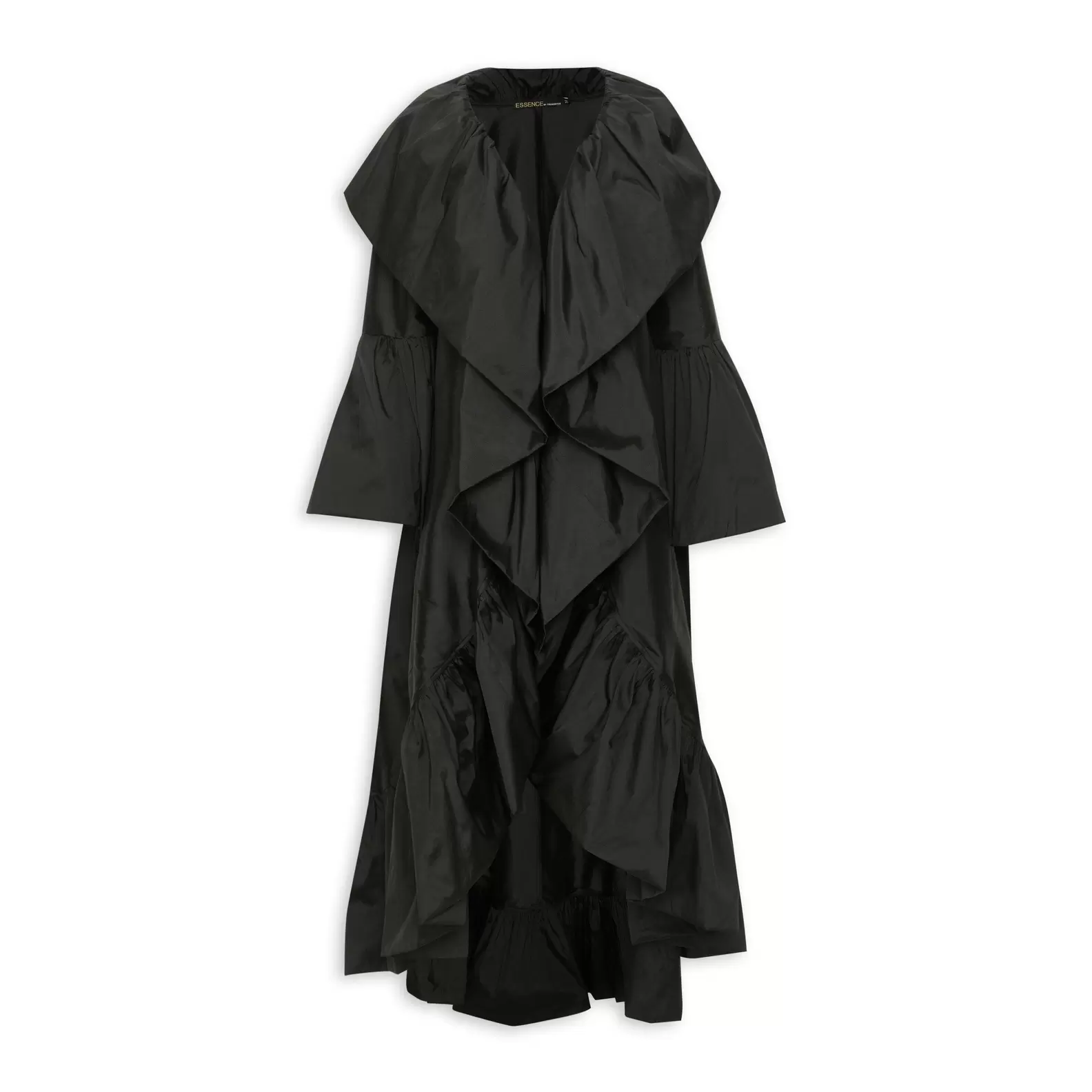 Black Ruffle Jacket
