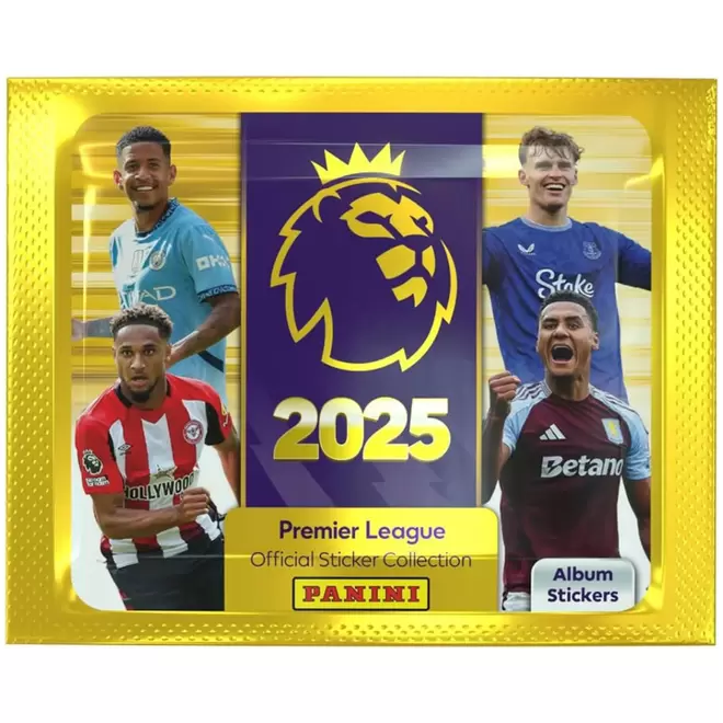 Premier League Stickers 5 Pack2025