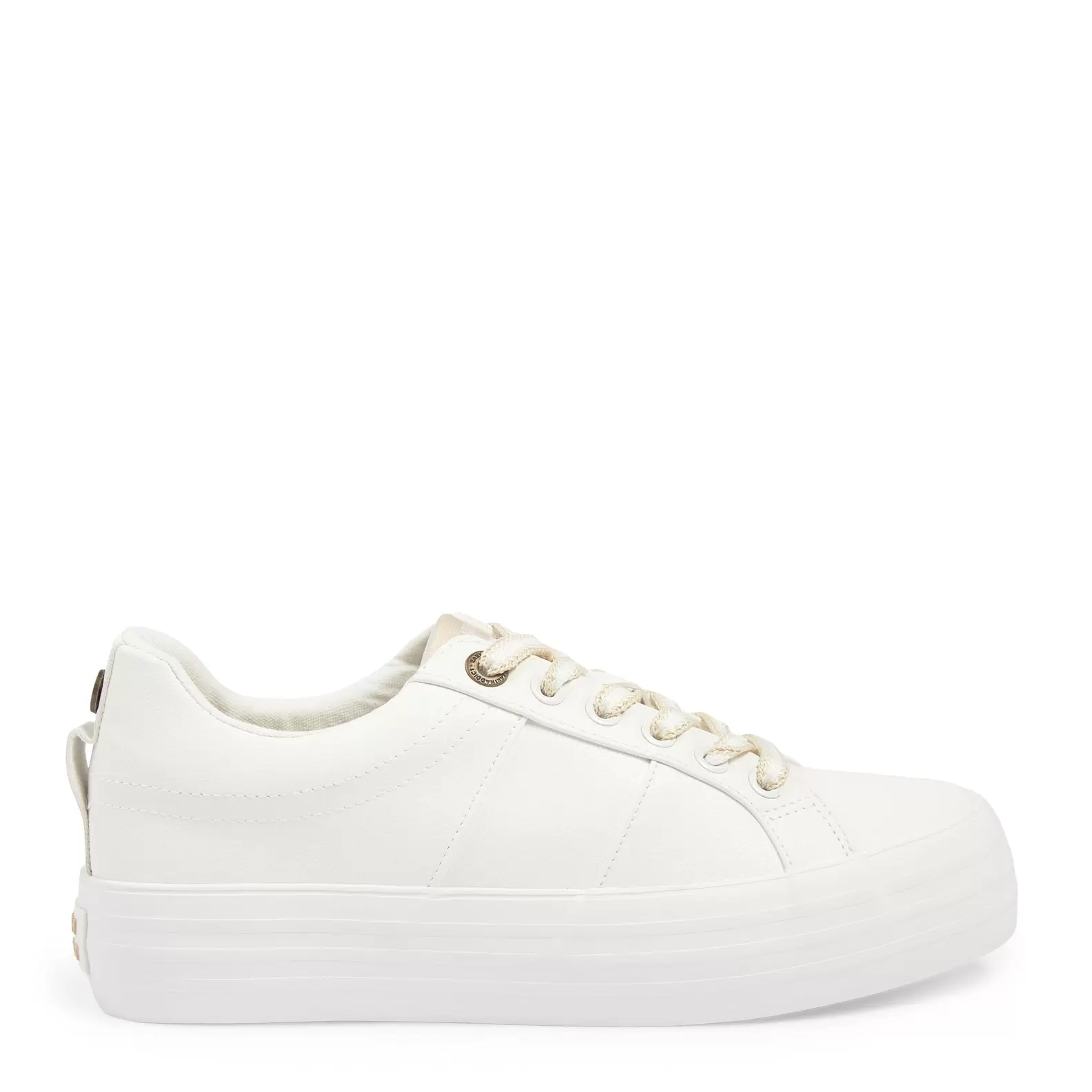 White Platform Sneakers