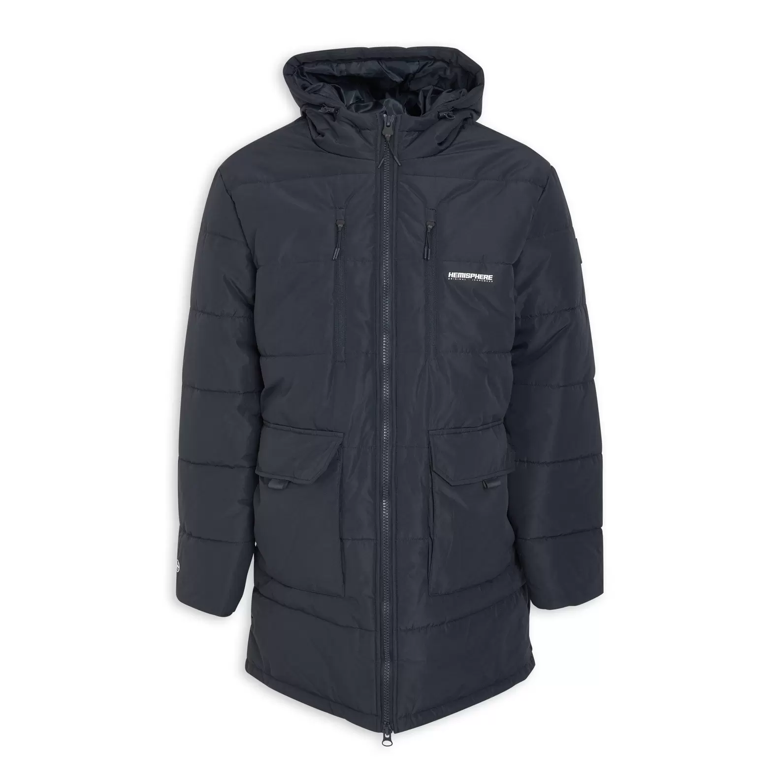 Navy Puffer Jacket