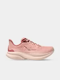 Hoka Womens Mach 6 Rose Latte/Blush Running Shoes