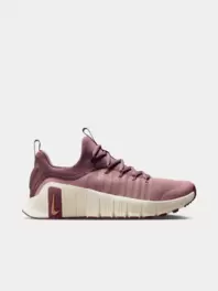 Womens Free Metcon 6 Particle Pink/Metallic Rose Gold Training Shoes