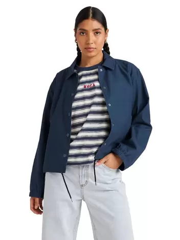 RVCA Ladies Twill Coaches Jacket