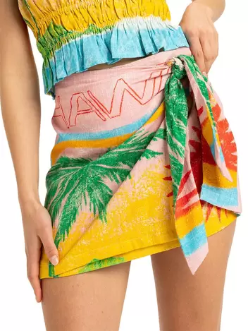 Roxy Ladies Atlas Summer Cocktail Sarong Skirt