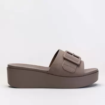 Platform Mule with Side Buckle