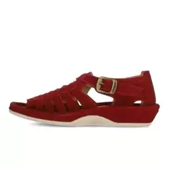 Omega Madrid Suede Shoes Mens Red