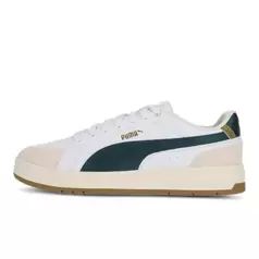 Puma Court Classico Sport Shoes Mens White/Green