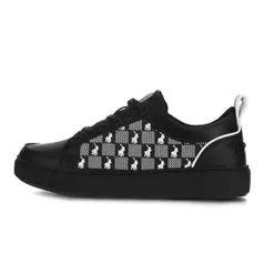 Polo Monogram Sneaker Men's Black/White